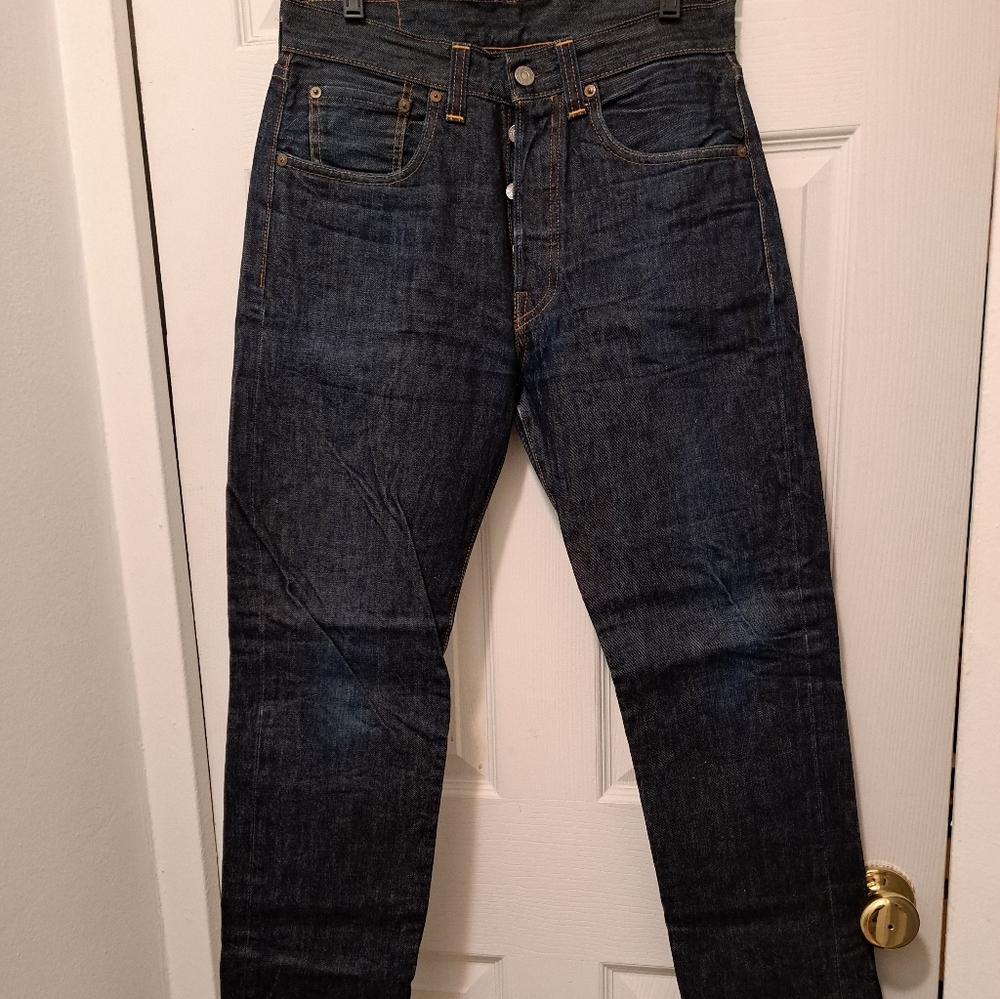 Levi's Straight Leg Jeans in Dark Indigo